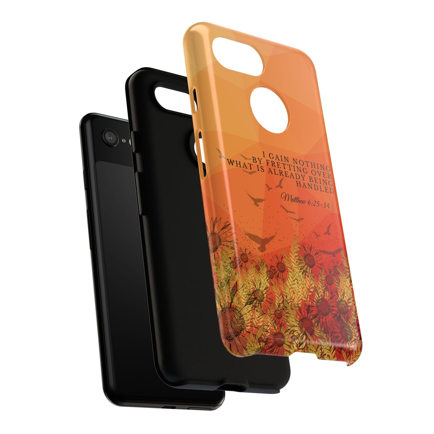 'I Gain Nothing by Fretting' Pixel & Samsung Cases
