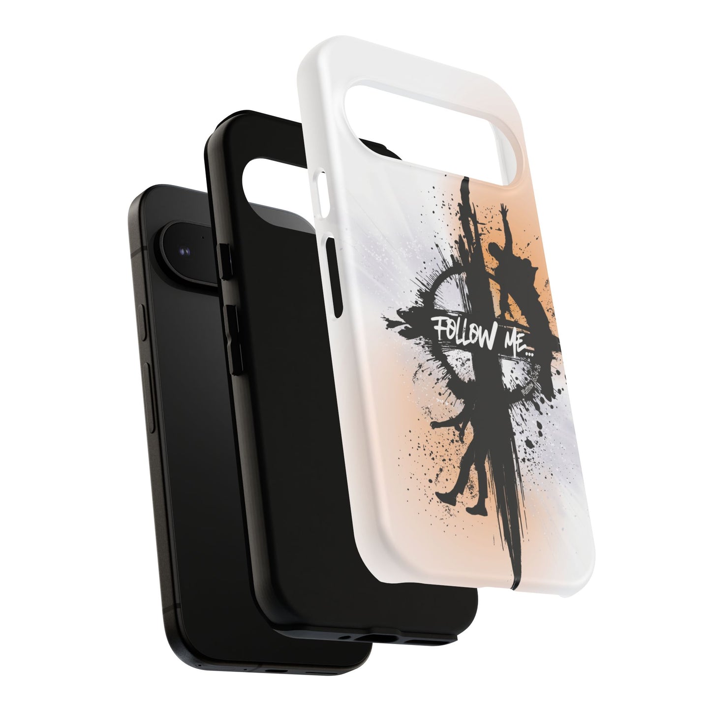 "Follow Me" Matthew 16:24-26, Galaxy & Pixel Cases
