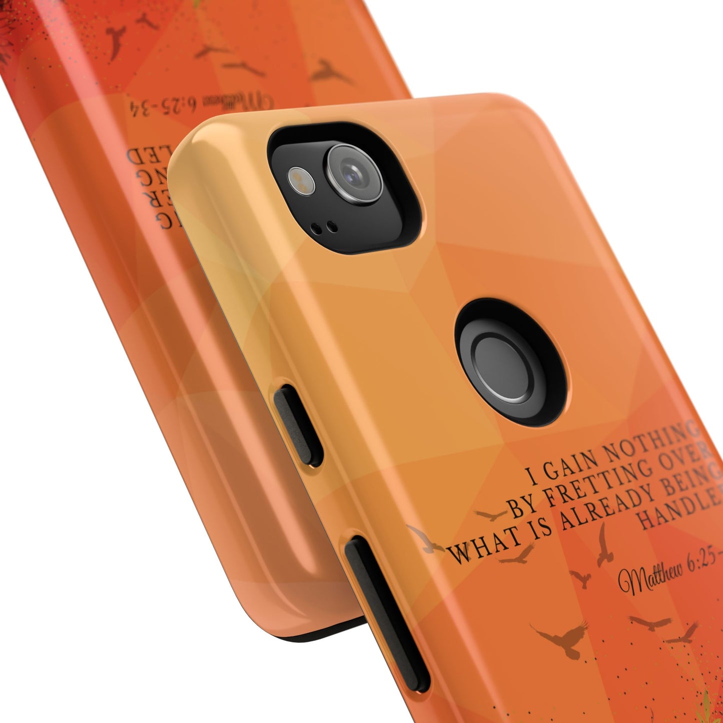 'I Gain Nothing by Fretting' Pixel & Samsung Cases