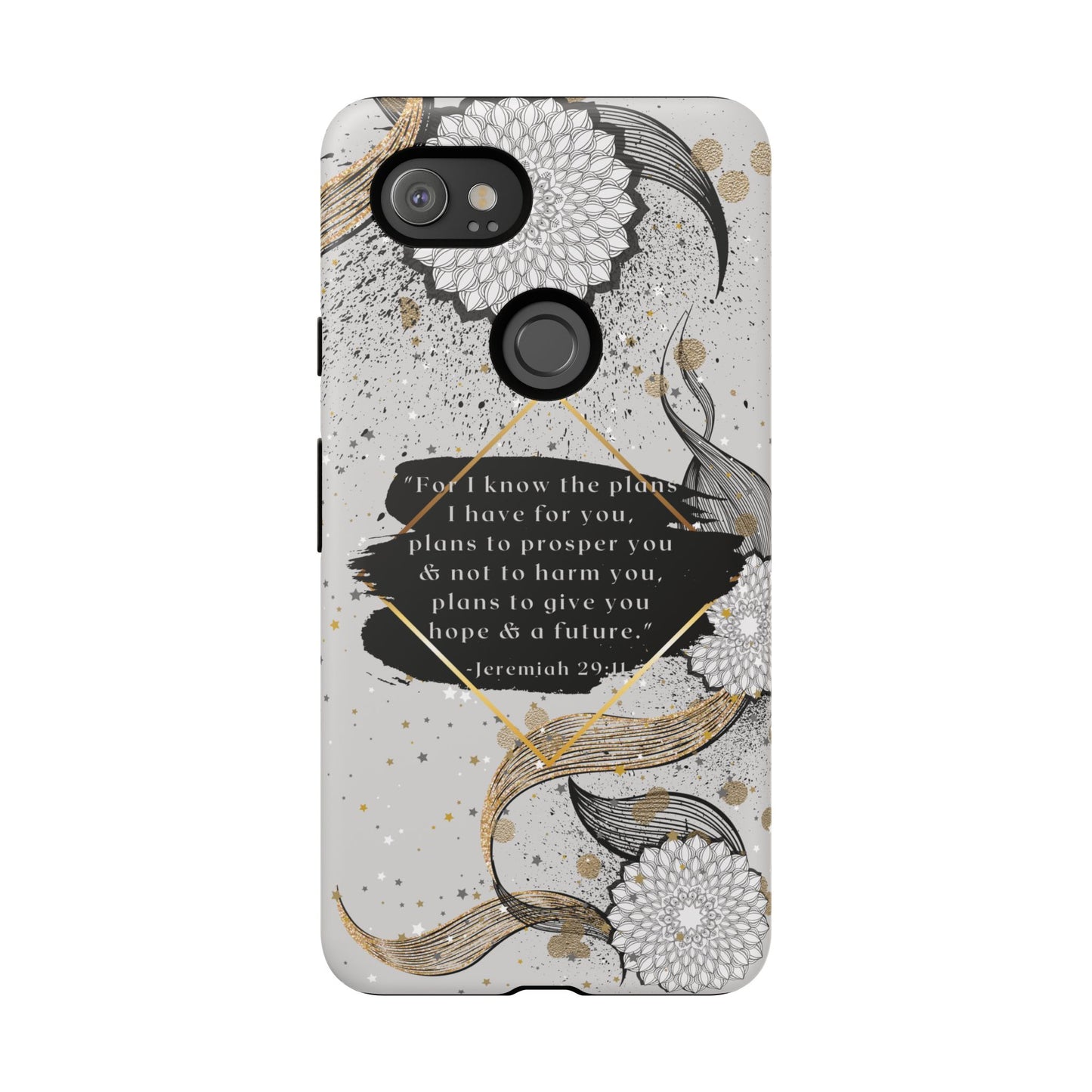'God Knows the Plans He Has for You' Pixel & Samsung Cases