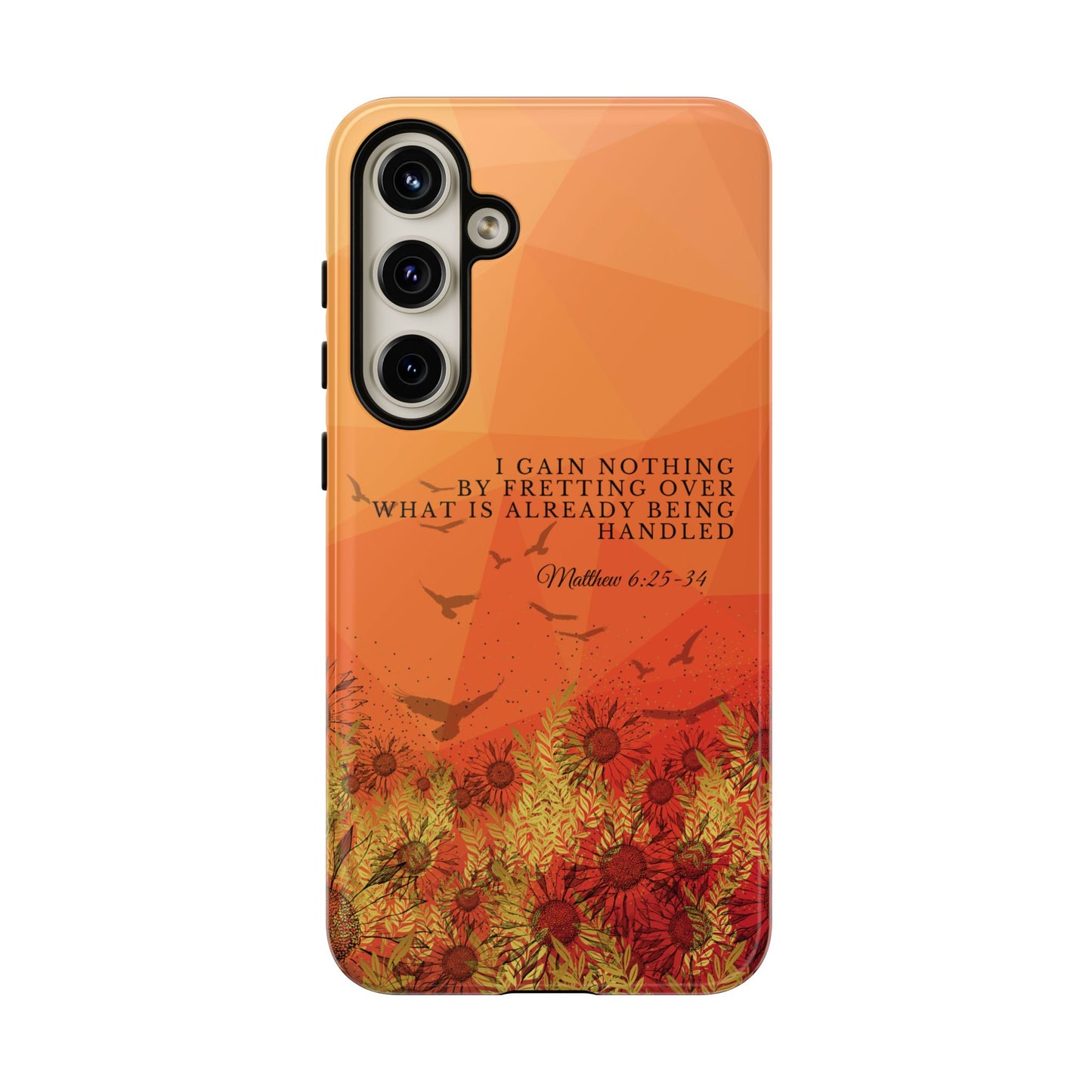 'I Gain Nothing by Fretting' Pixel & Samsung Cases