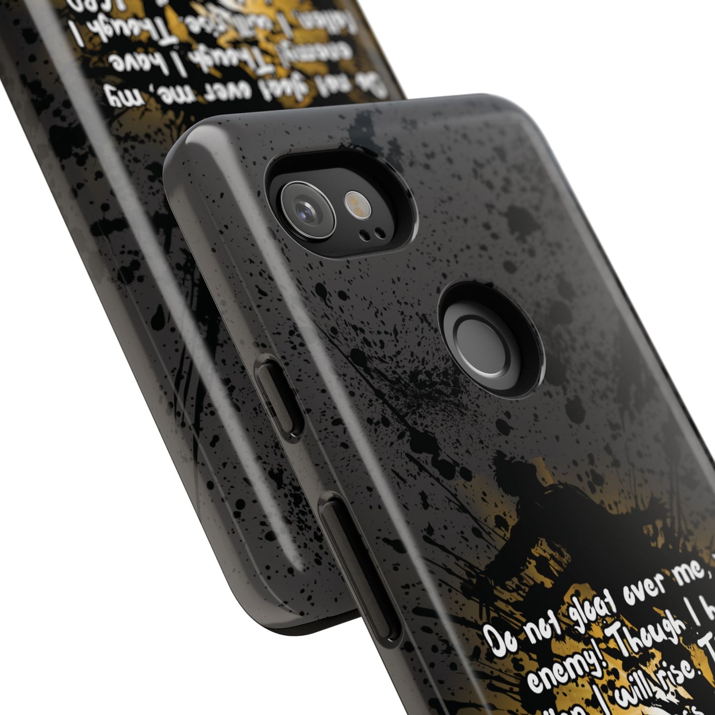 "Don't Gloat Over Me" Micah 7:8, Galaxy & Pixel Cases