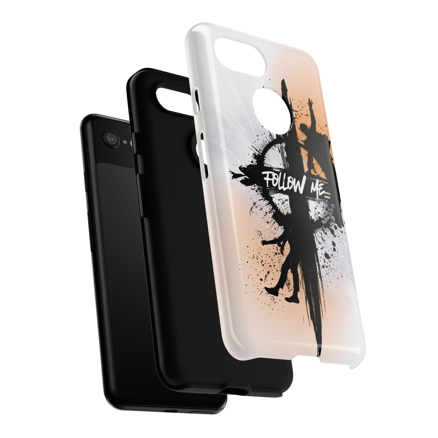 "Follow Me" Matthew 16:24-26, Galaxy & Pixel Cases