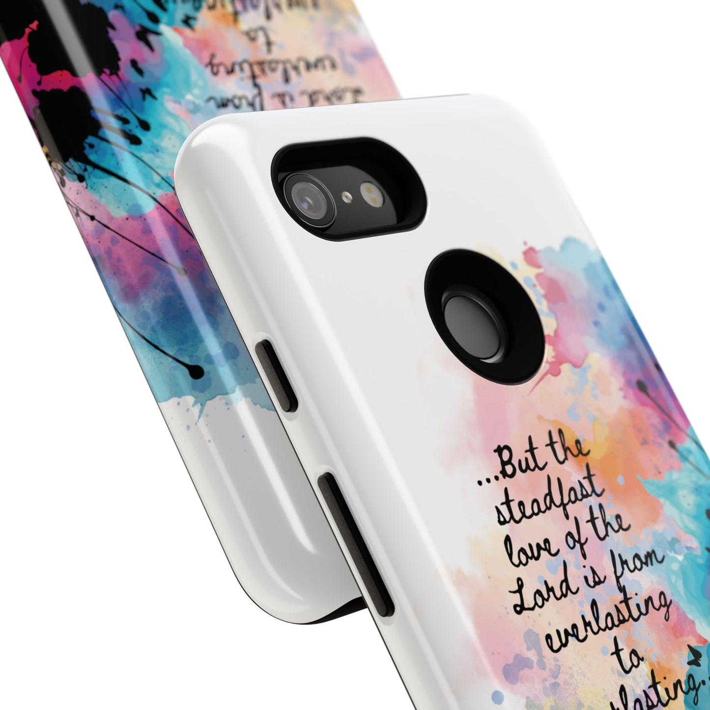 "Everlasting to Everlasting" Psalm 103:15–17, Galaxy & Pixel Cases