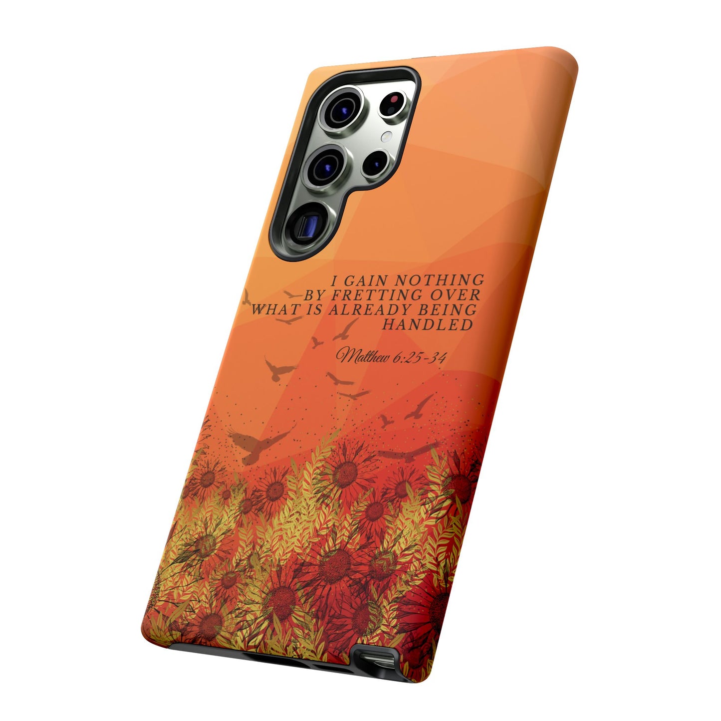 'I Gain Nothing by Fretting' Pixel & Samsung Cases