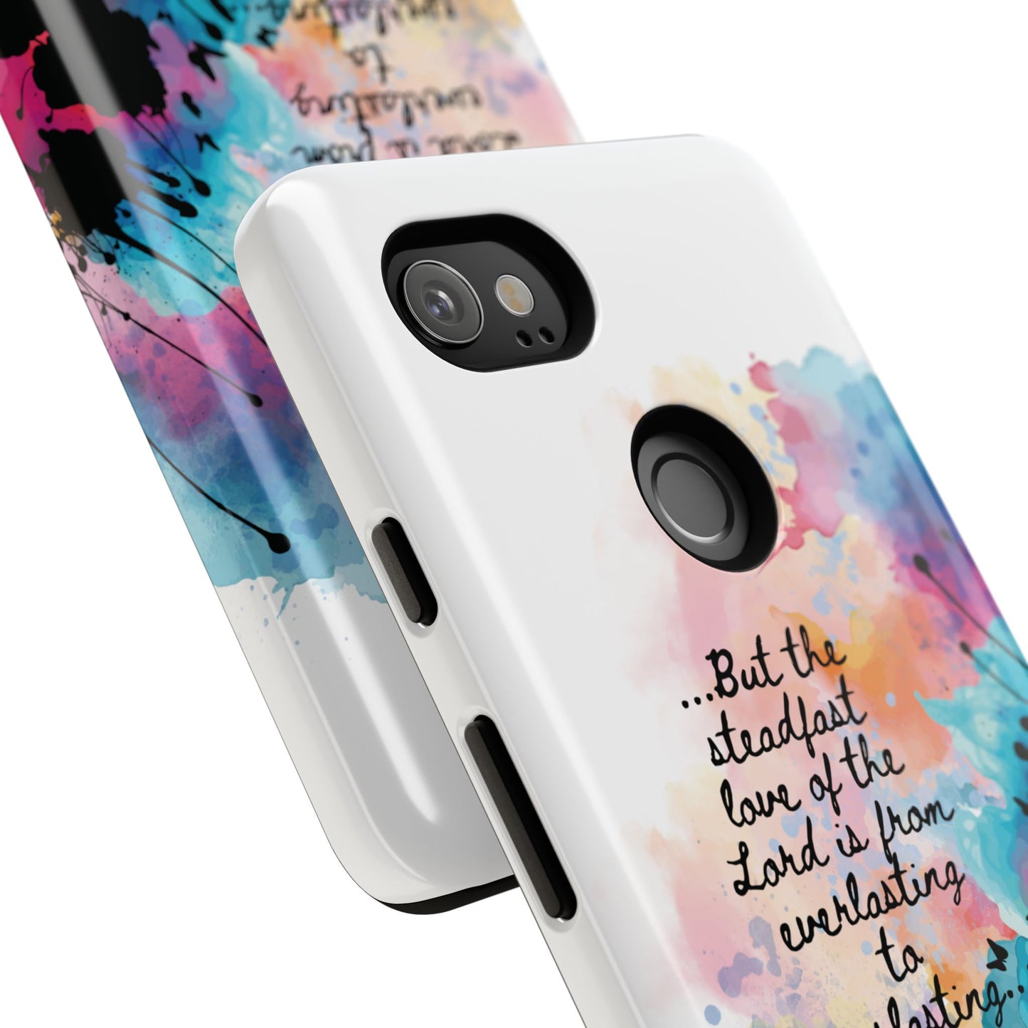 "Everlasting to Everlasting" Psalm 103:15–17, Galaxy & Pixel Cases