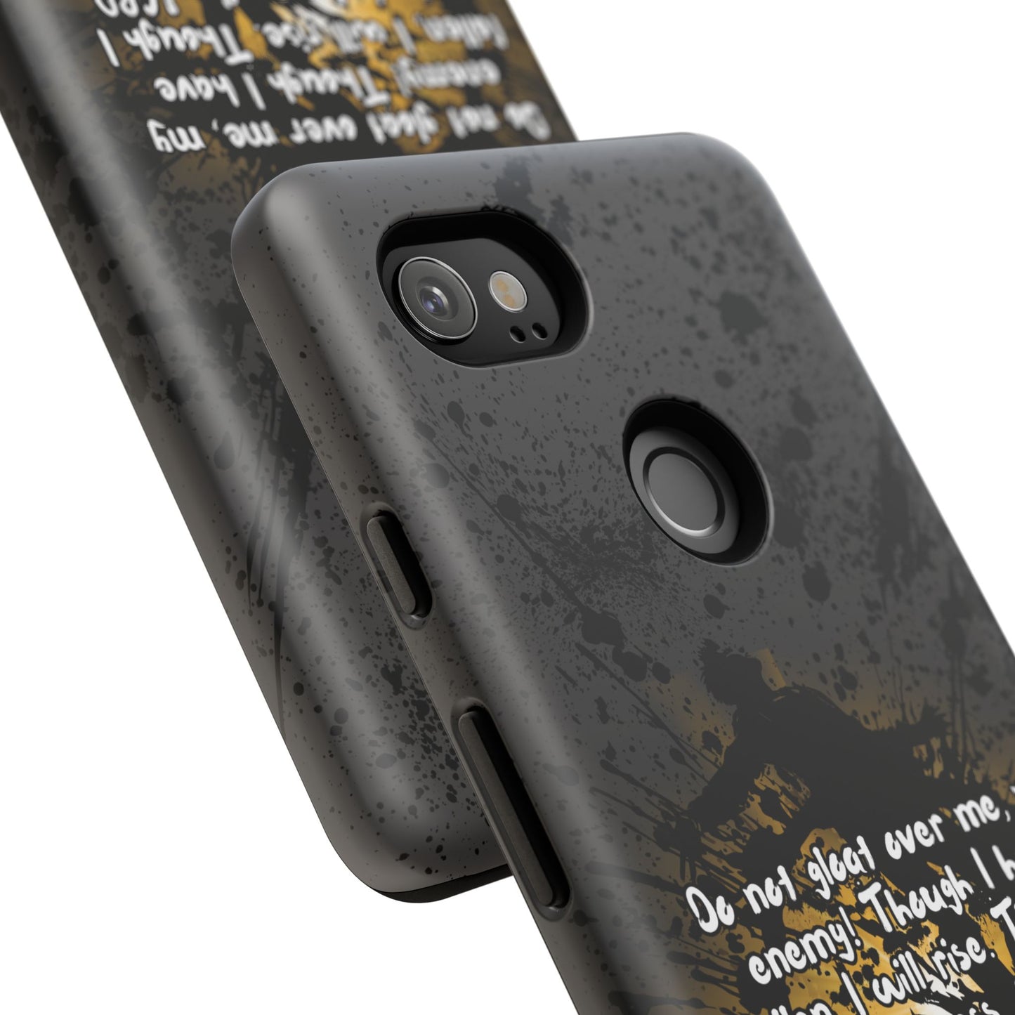 "Don't Gloat Over Me" Micah 7:8, Galaxy & Pixel Cases