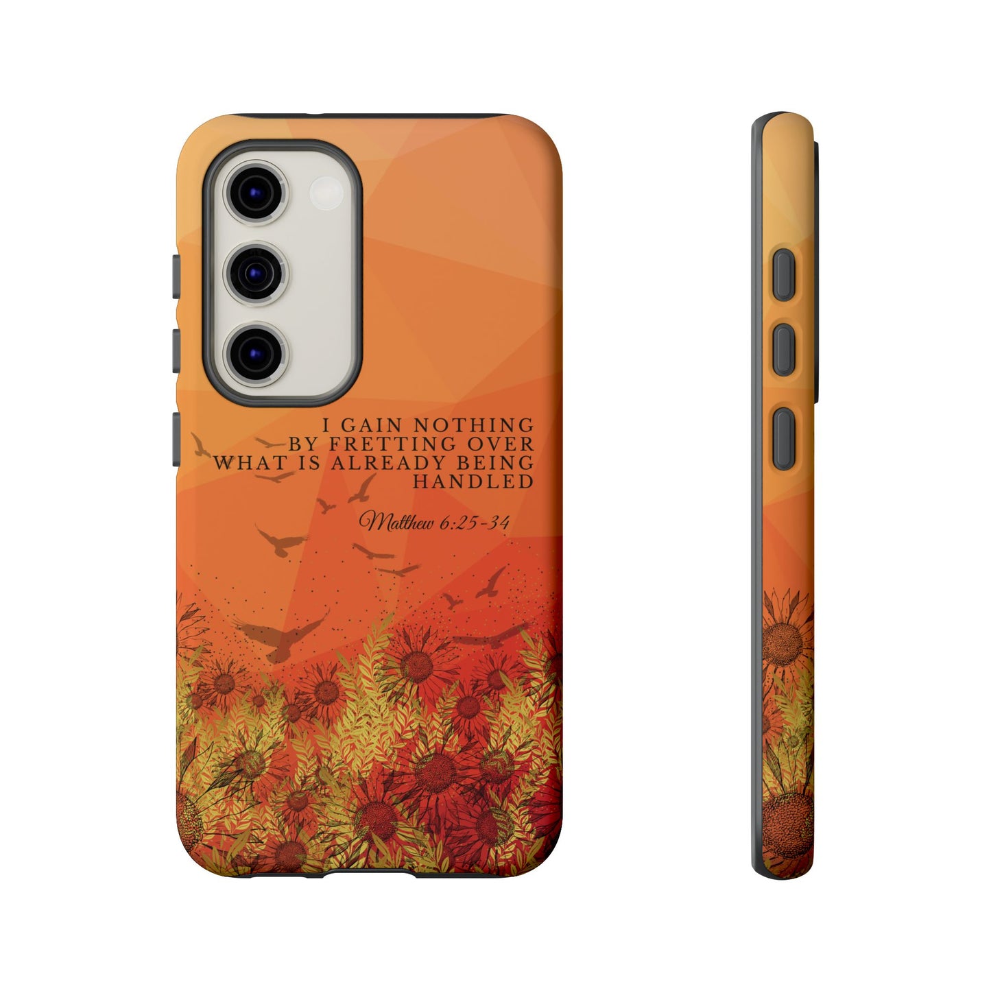 'I Gain Nothing by Fretting' Pixel & Samsung Cases