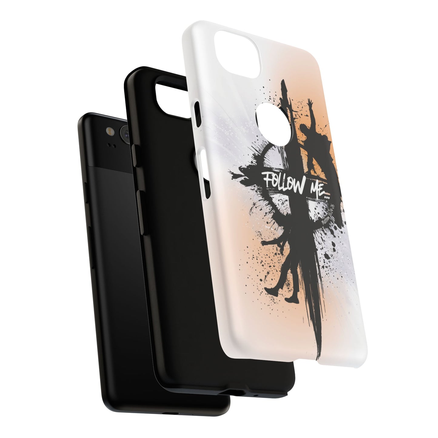 "Follow Me" Matthew 16:24-26, Galaxy & Pixel Cases