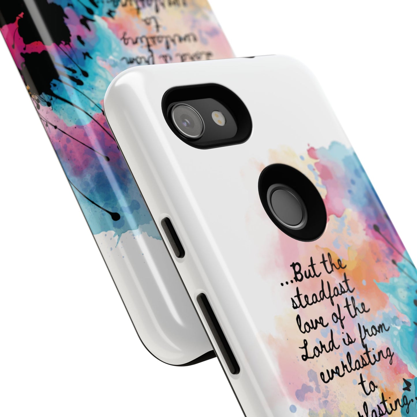 "Everlasting to Everlasting" Psalm 103:15–17, Galaxy & Pixel Cases