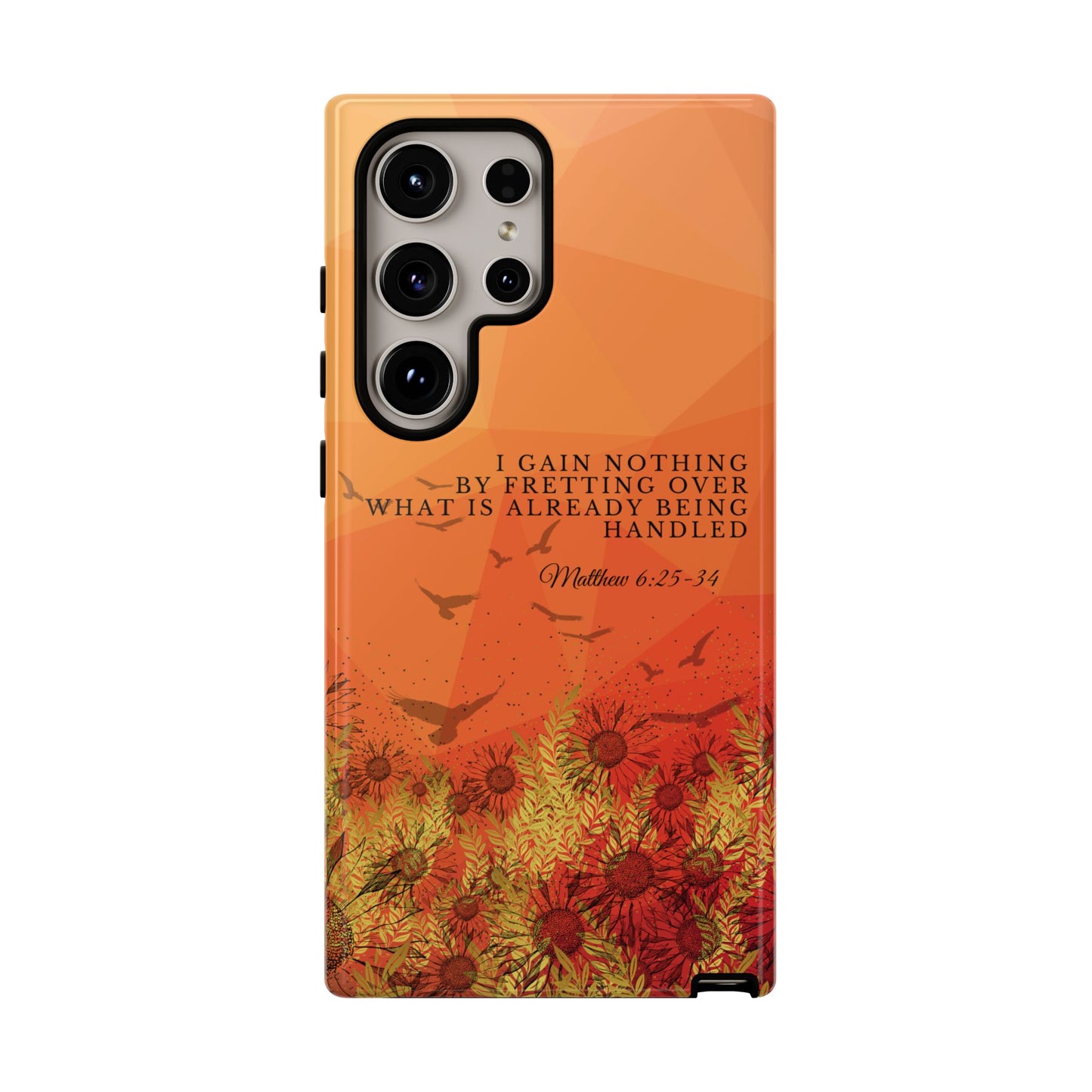 'I Gain Nothing by Fretting' Pixel & Samsung Cases