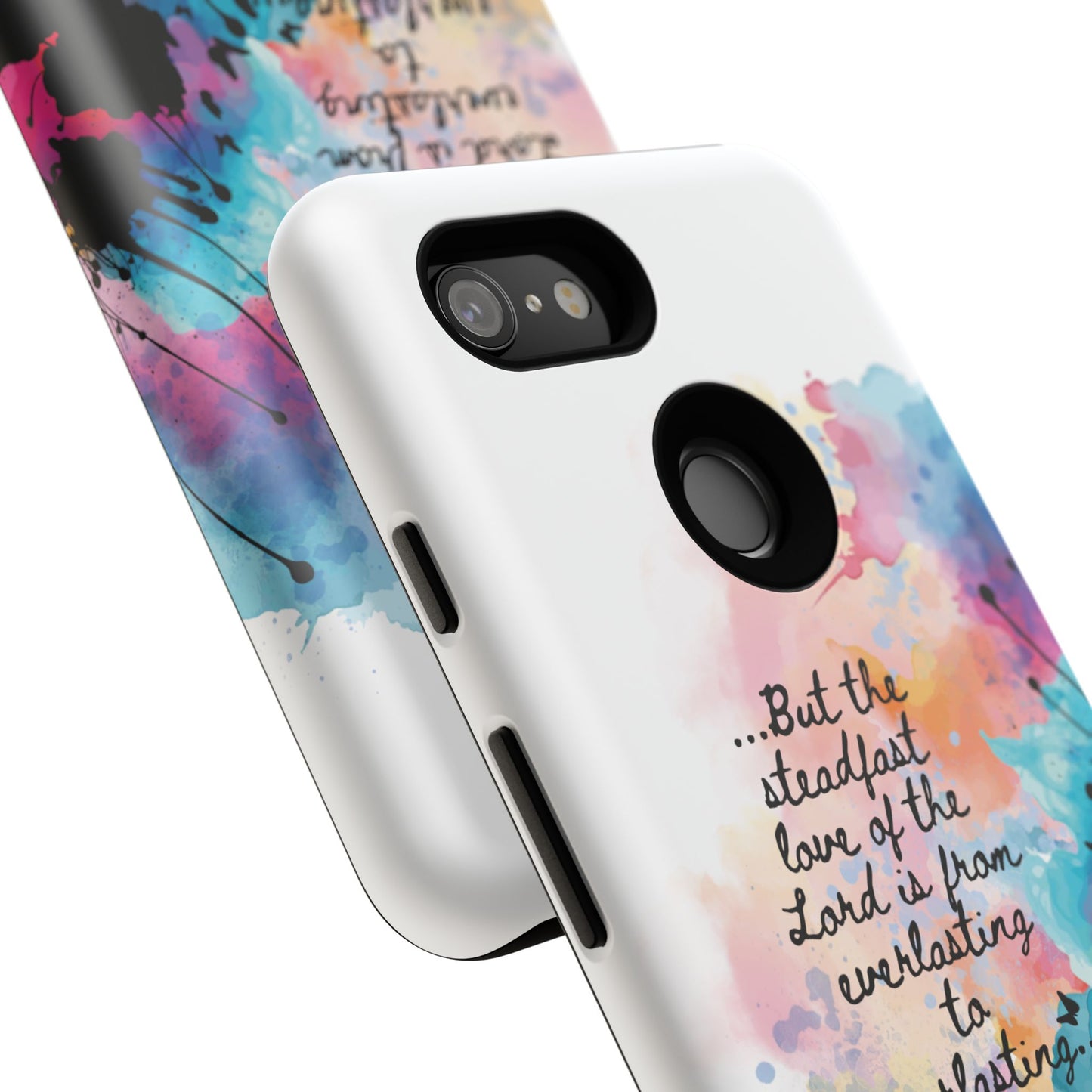 "Everlasting to Everlasting" Psalm 103:15–17, Galaxy & Pixel Cases