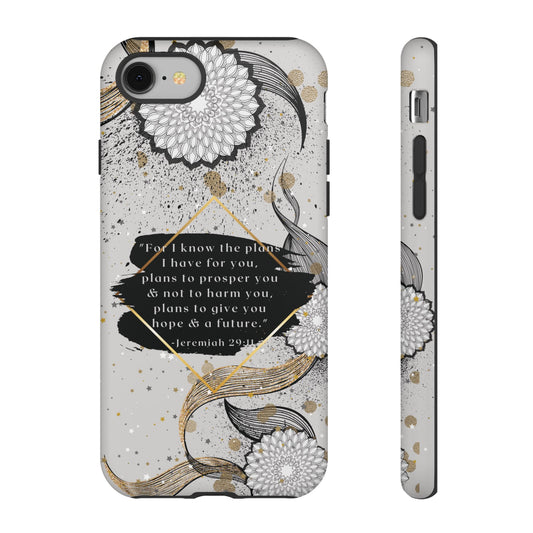 'God Knows the Plans He Has for You' iPhone Cases