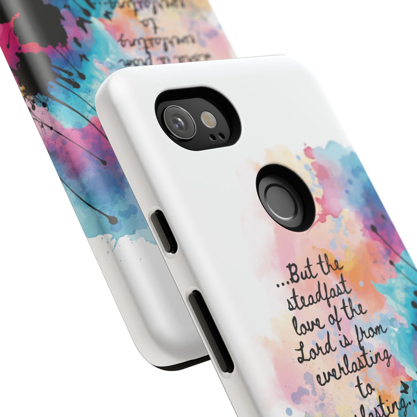 "Everlasting to Everlasting" Psalm 103:15–17, Galaxy & Pixel Cases