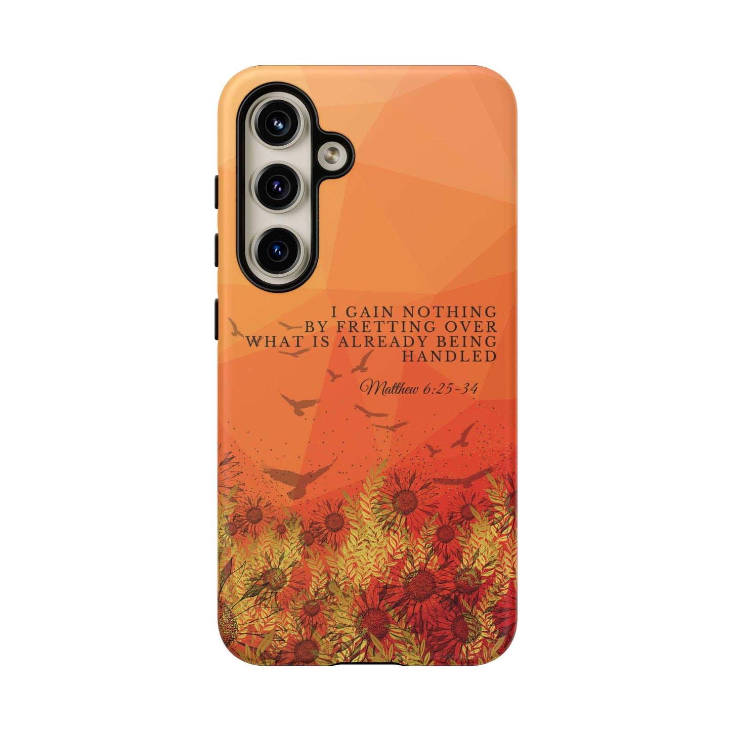 'I Gain Nothing by Fretting' Pixel & Samsung Cases