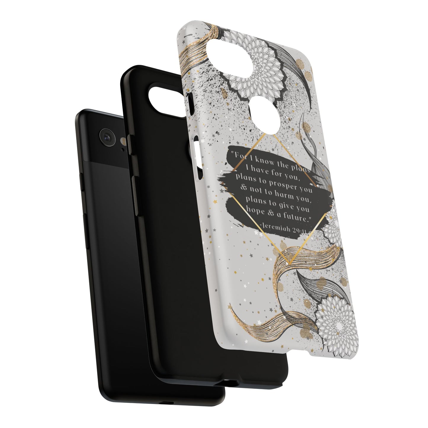 'God Knows the Plans He Has for You' Pixel & Samsung Cases