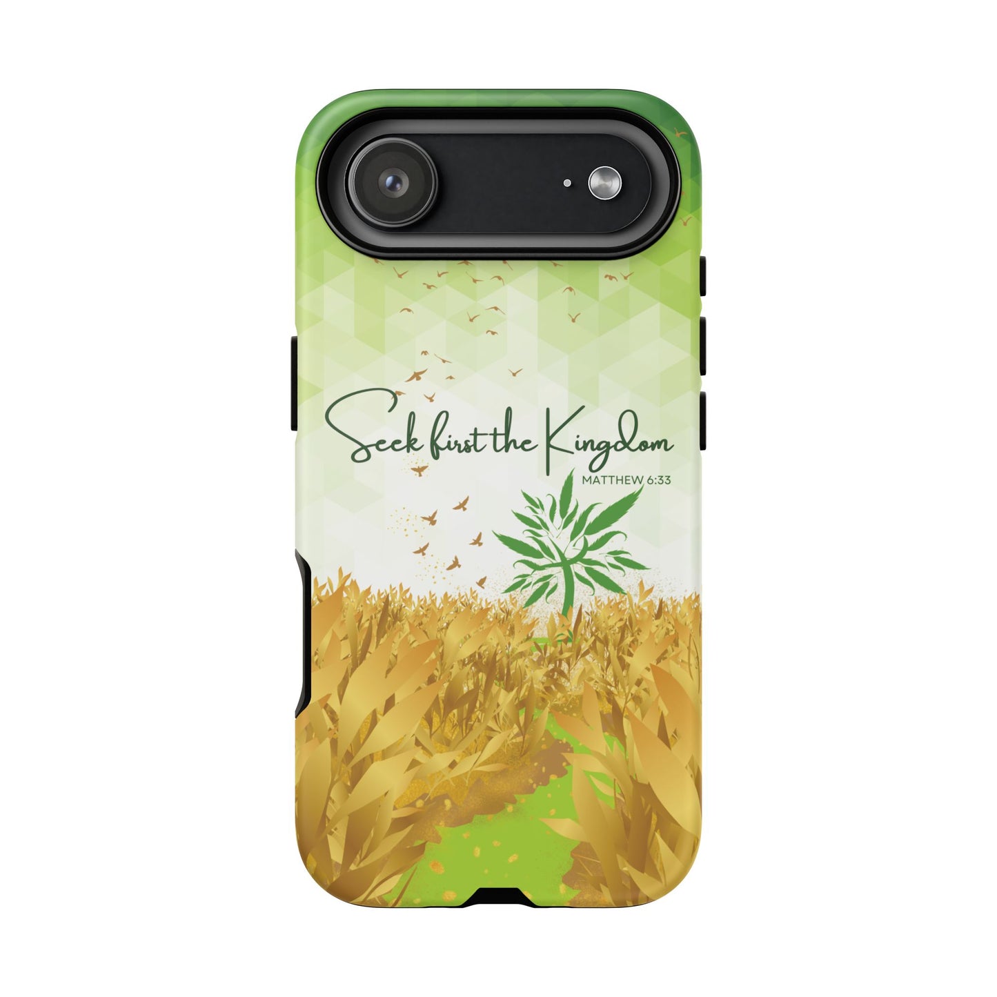 'Seek first the Kingdom' iPhone Cases