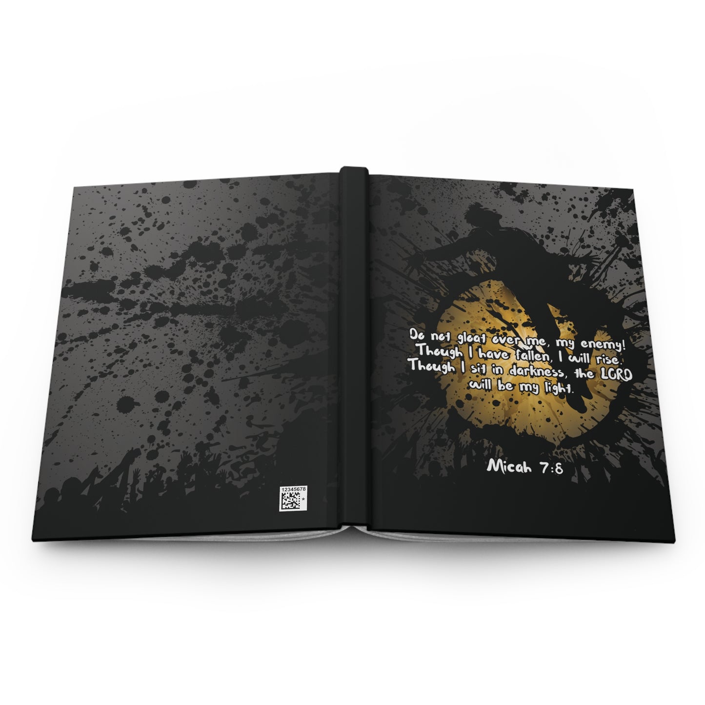 "Don't Gloat over me" Hardcover Christian Journal