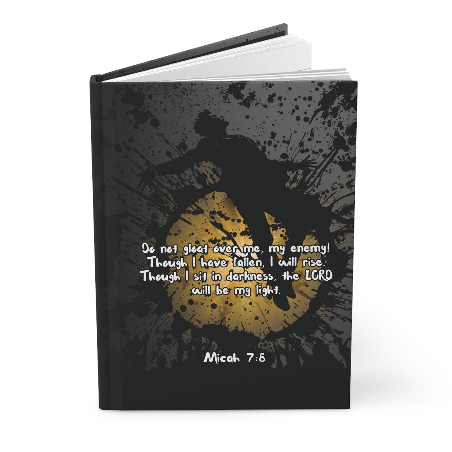 "Don't Gloat over me" Hardcover Christian Journal