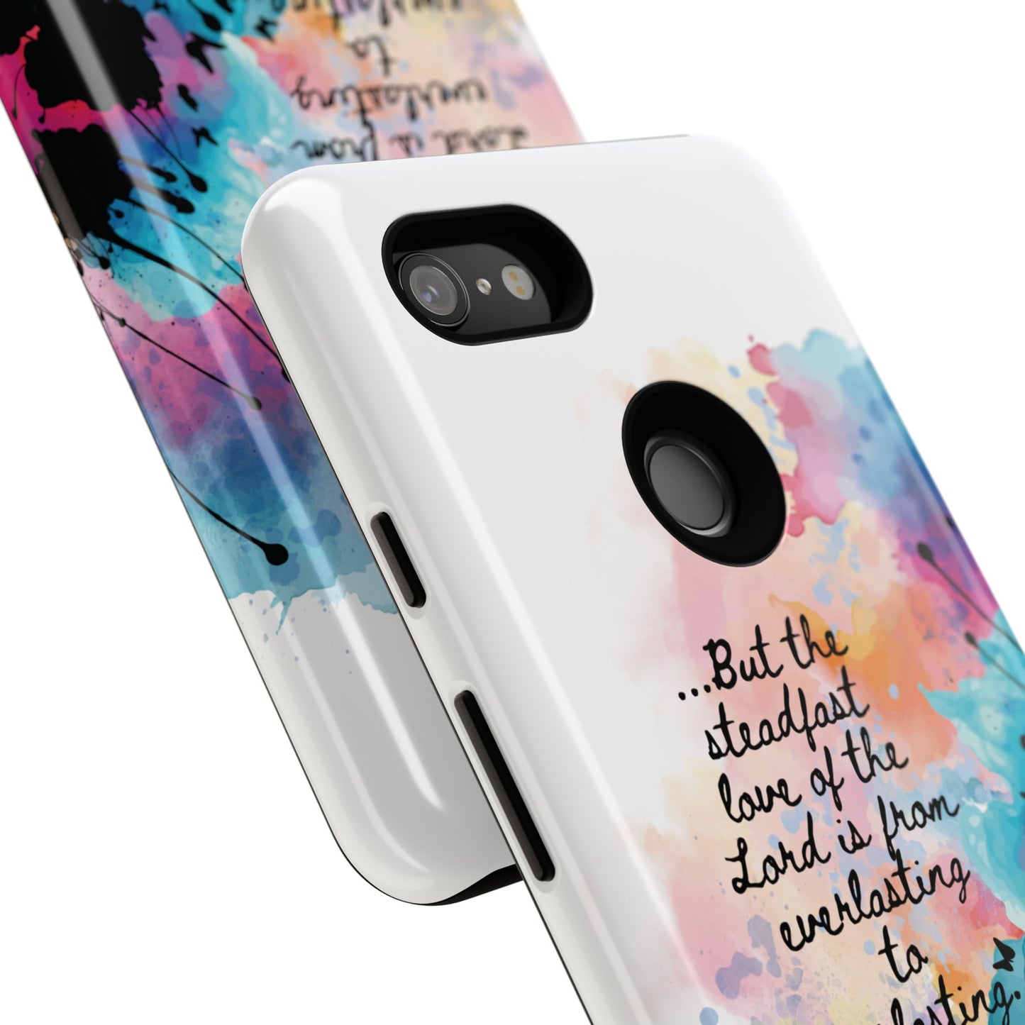 "Everlasting to Everlasting" Psalm 103:15–17, Galaxy & Pixel Cases