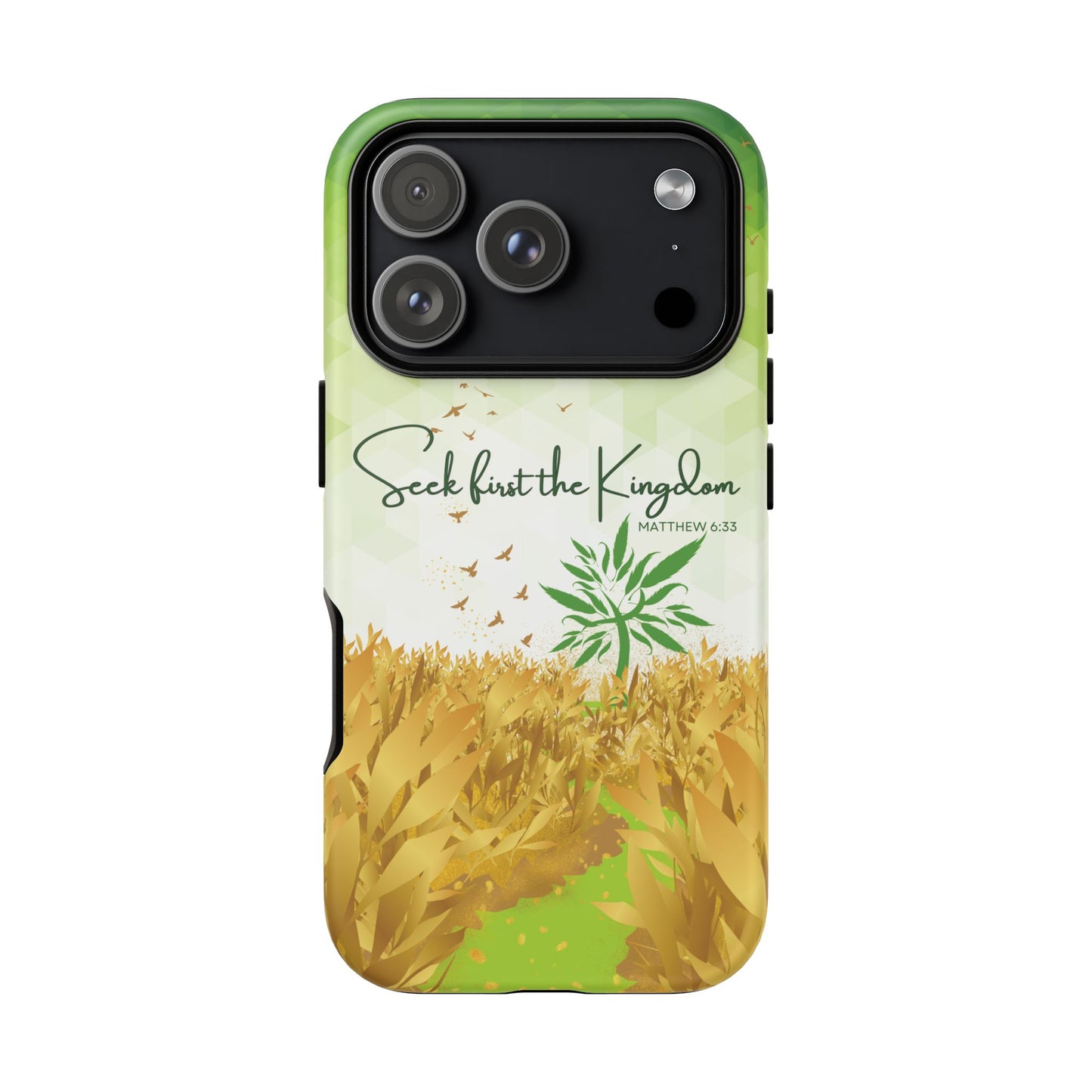 'Seek first the Kingdom' iPhone Cases
