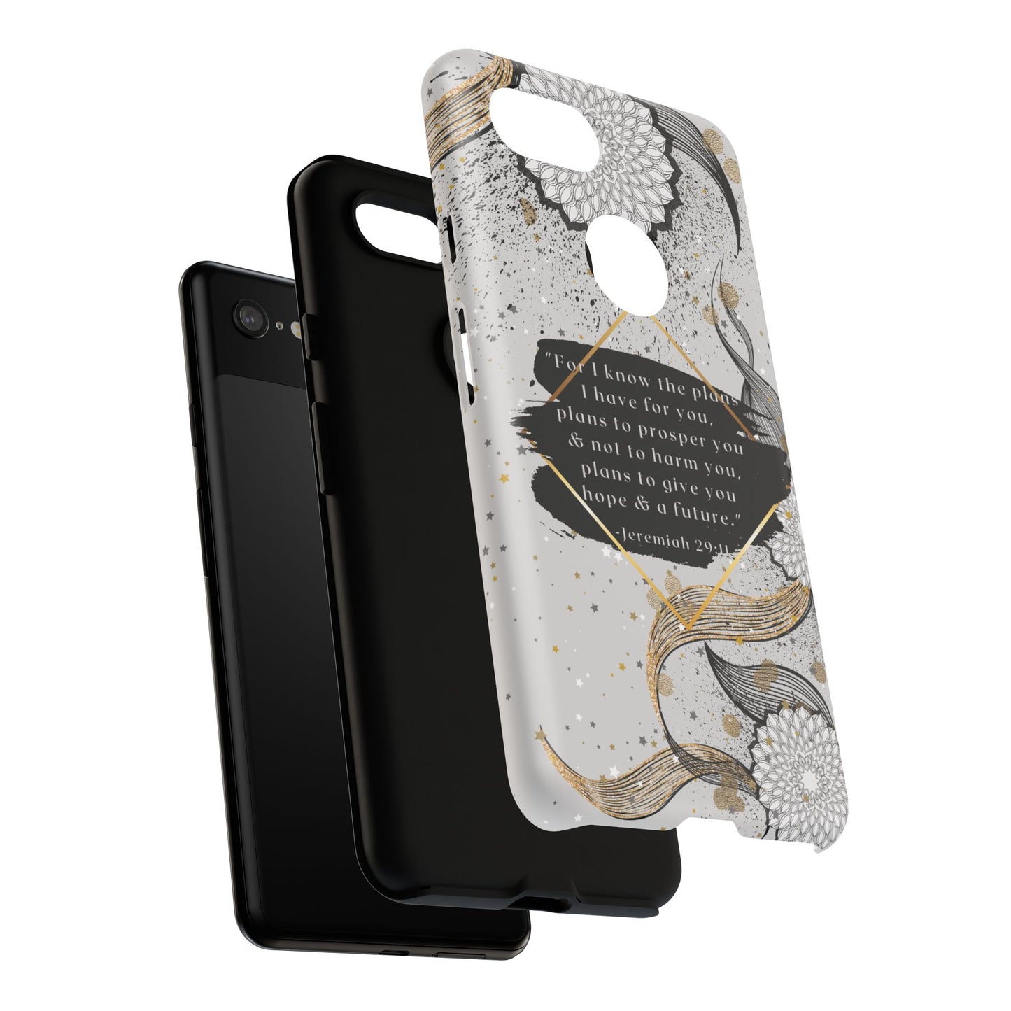 'God Knows the Plans He Has for You' Pixel & Samsung Cases