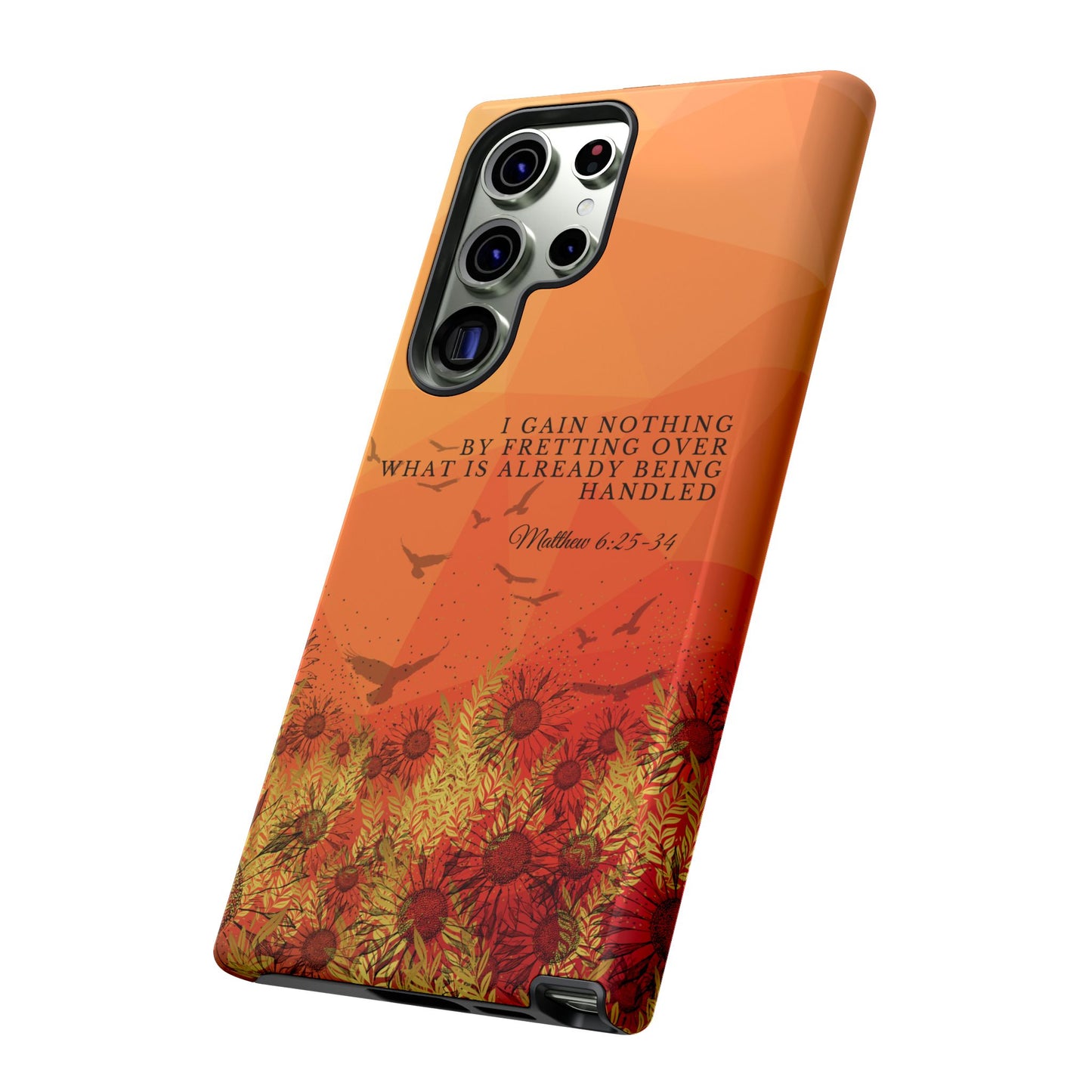'I Gain Nothing by Fretting' Pixel & Samsung Cases