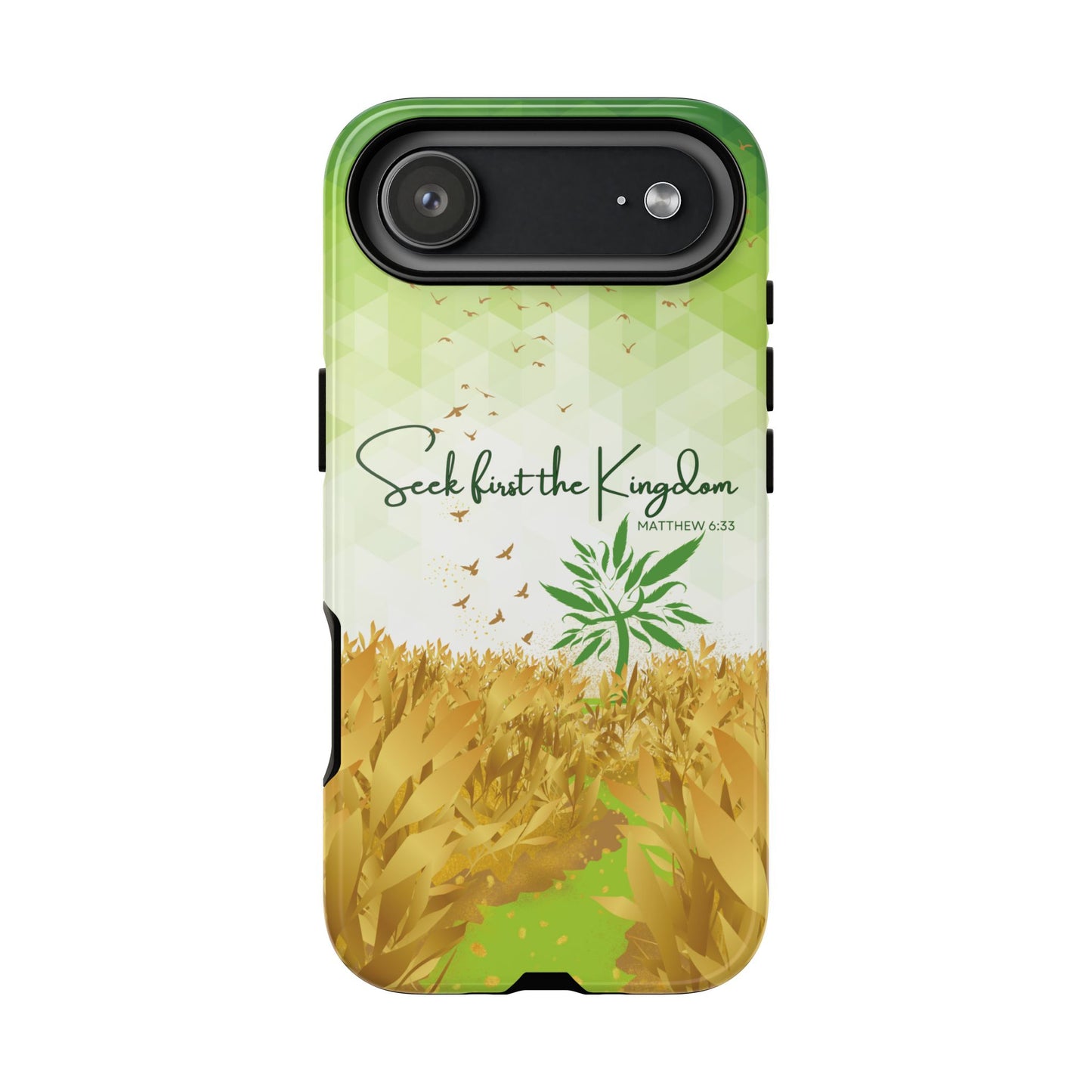 'Seek first the Kingdom' iPhone Cases