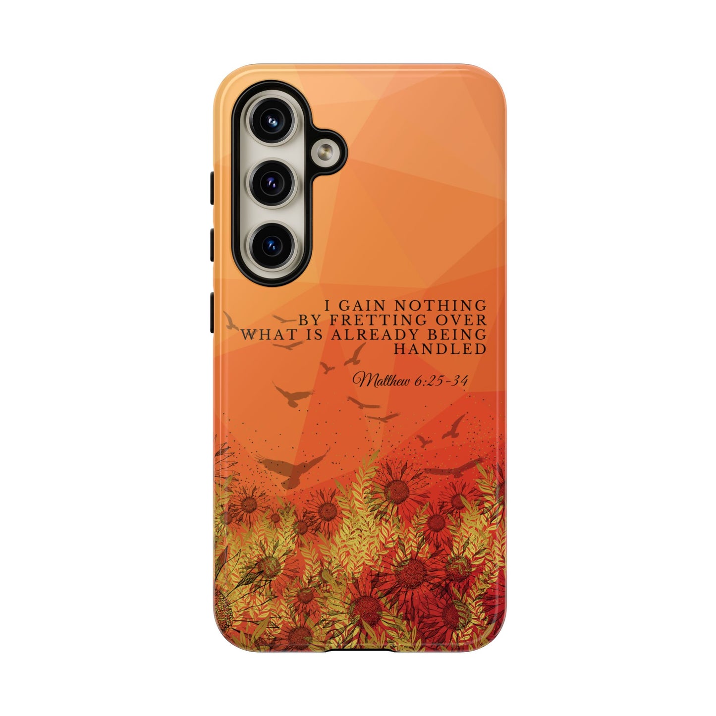 'I Gain Nothing by Fretting' Pixel & Samsung Cases