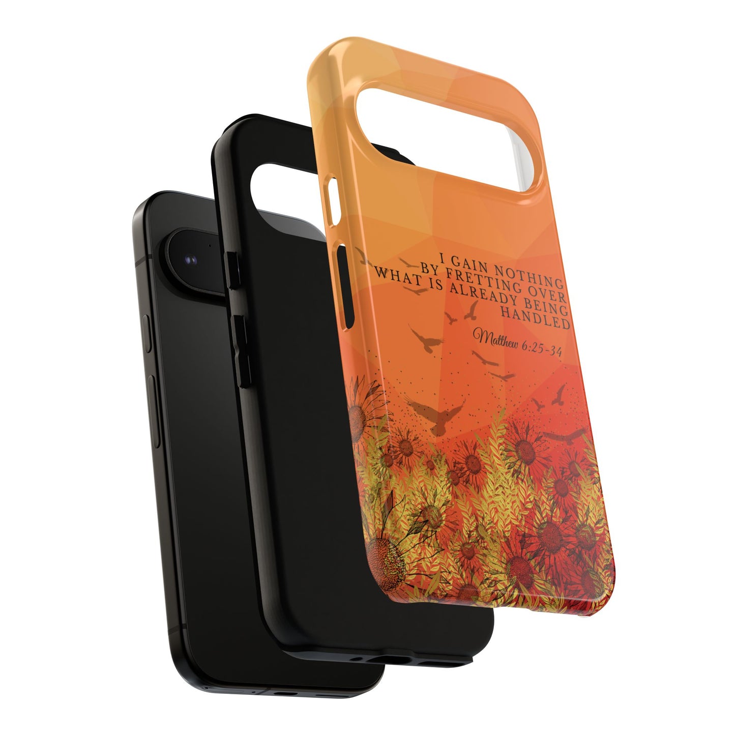 'I Gain Nothing by Fretting' Pixel & Samsung Cases