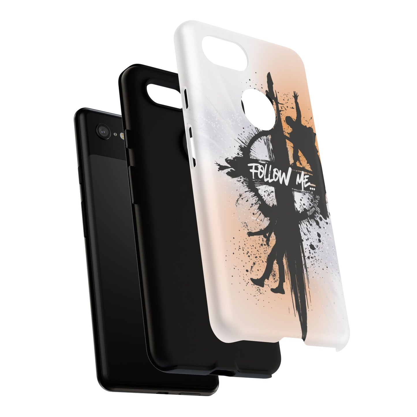 "Follow Me" Matthew 16:24-26, Galaxy & Pixel Cases