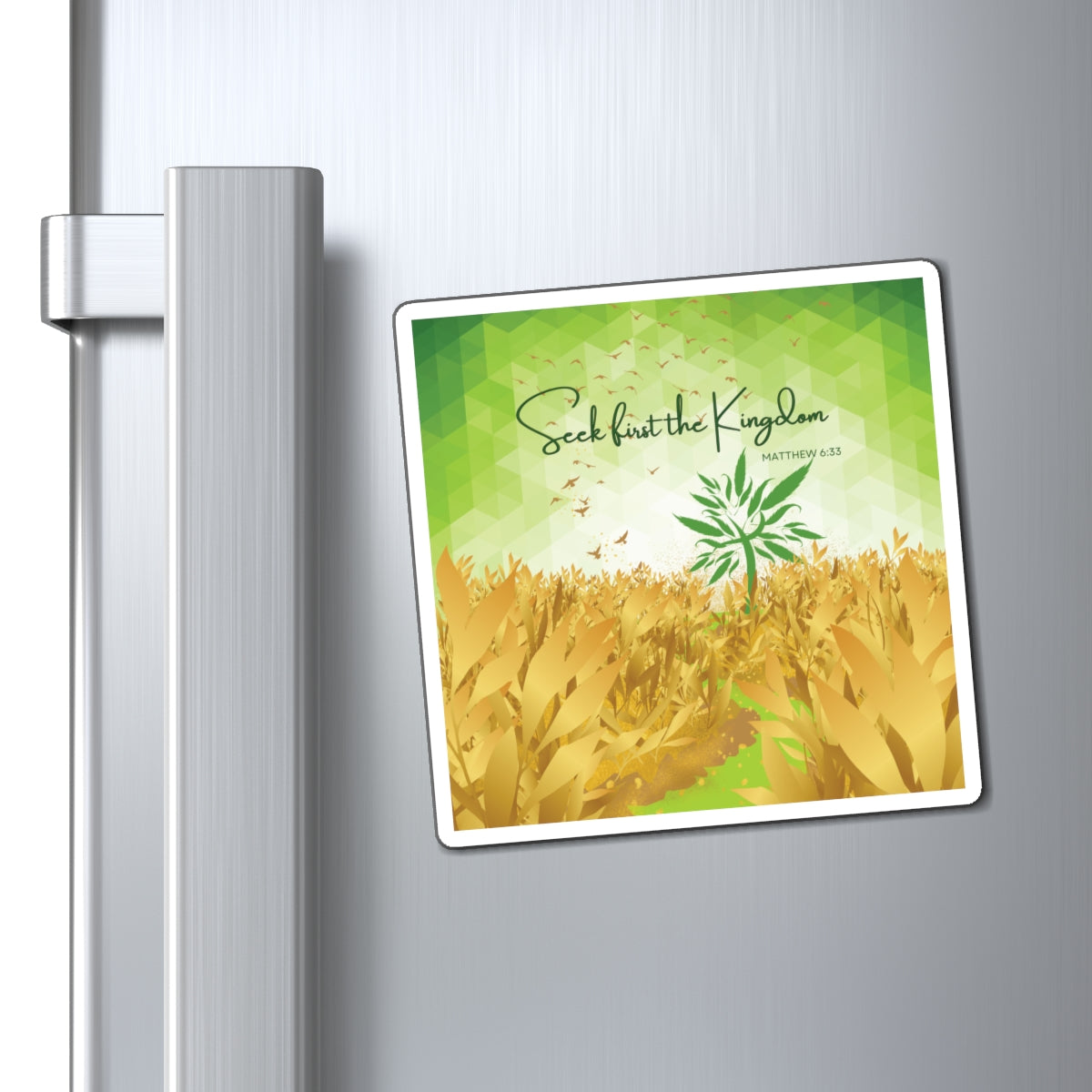 'Seek first the Kingdom' Christian Magnets