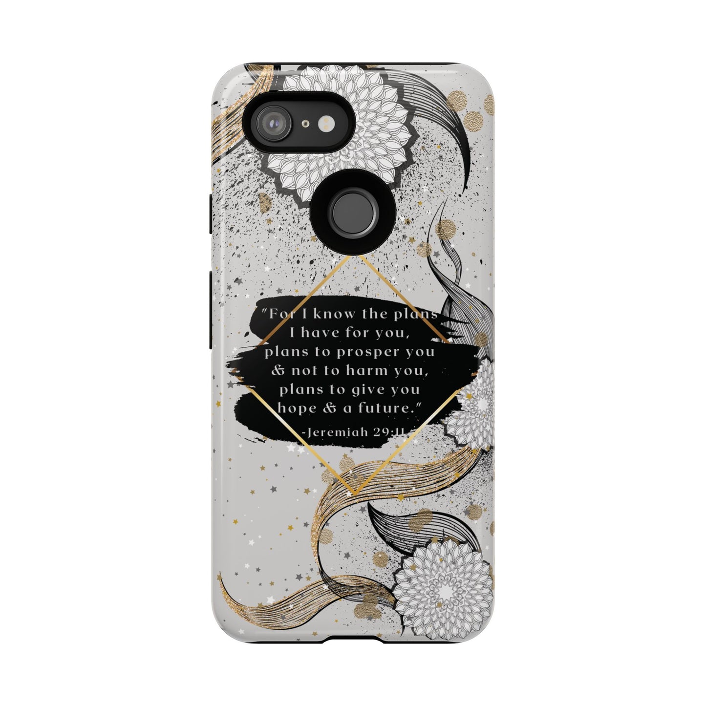 'God Knows the Plans He Has for You' Pixel & Samsung Cases