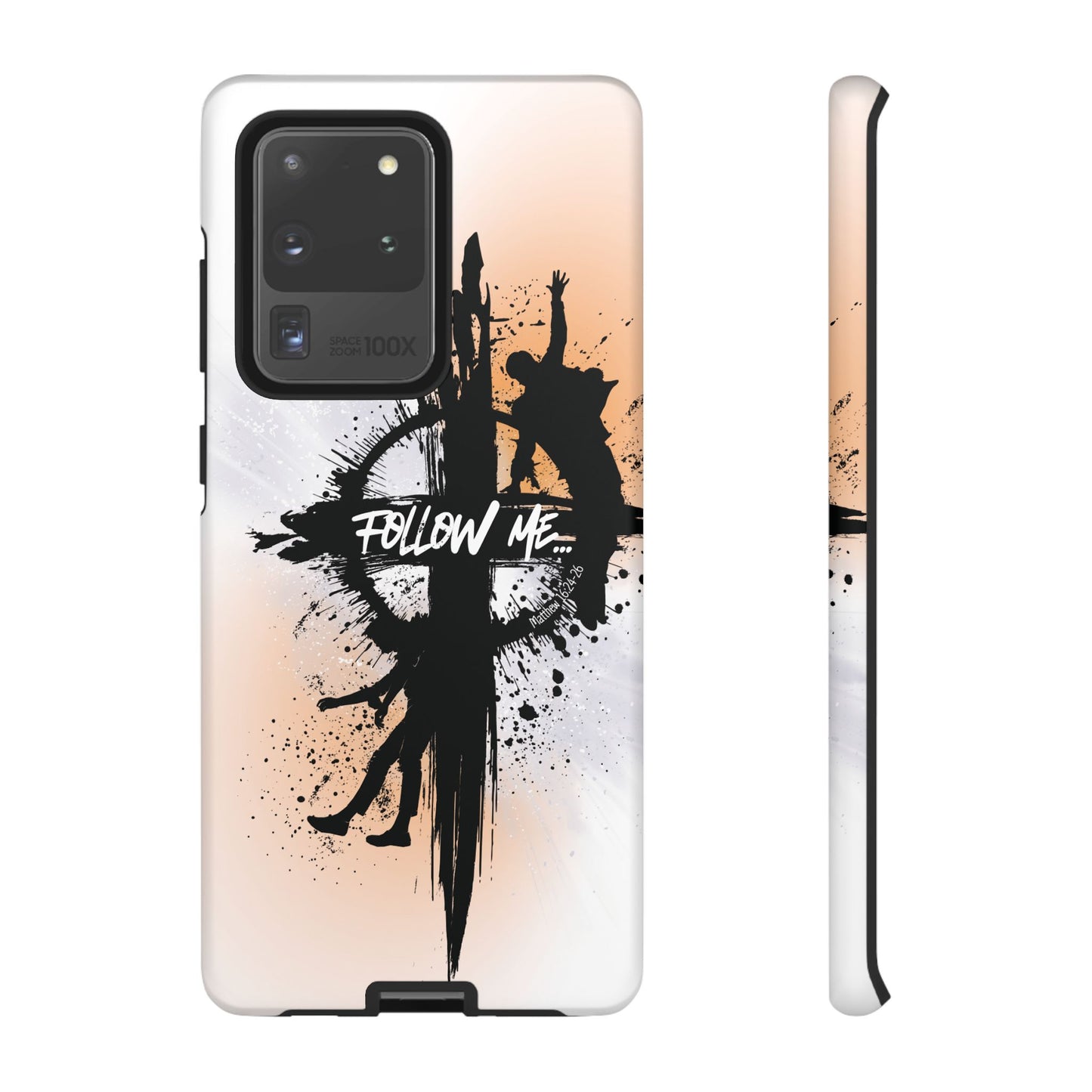 "Follow Me" Matthew 16:24-26, Galaxy & Pixel Cases