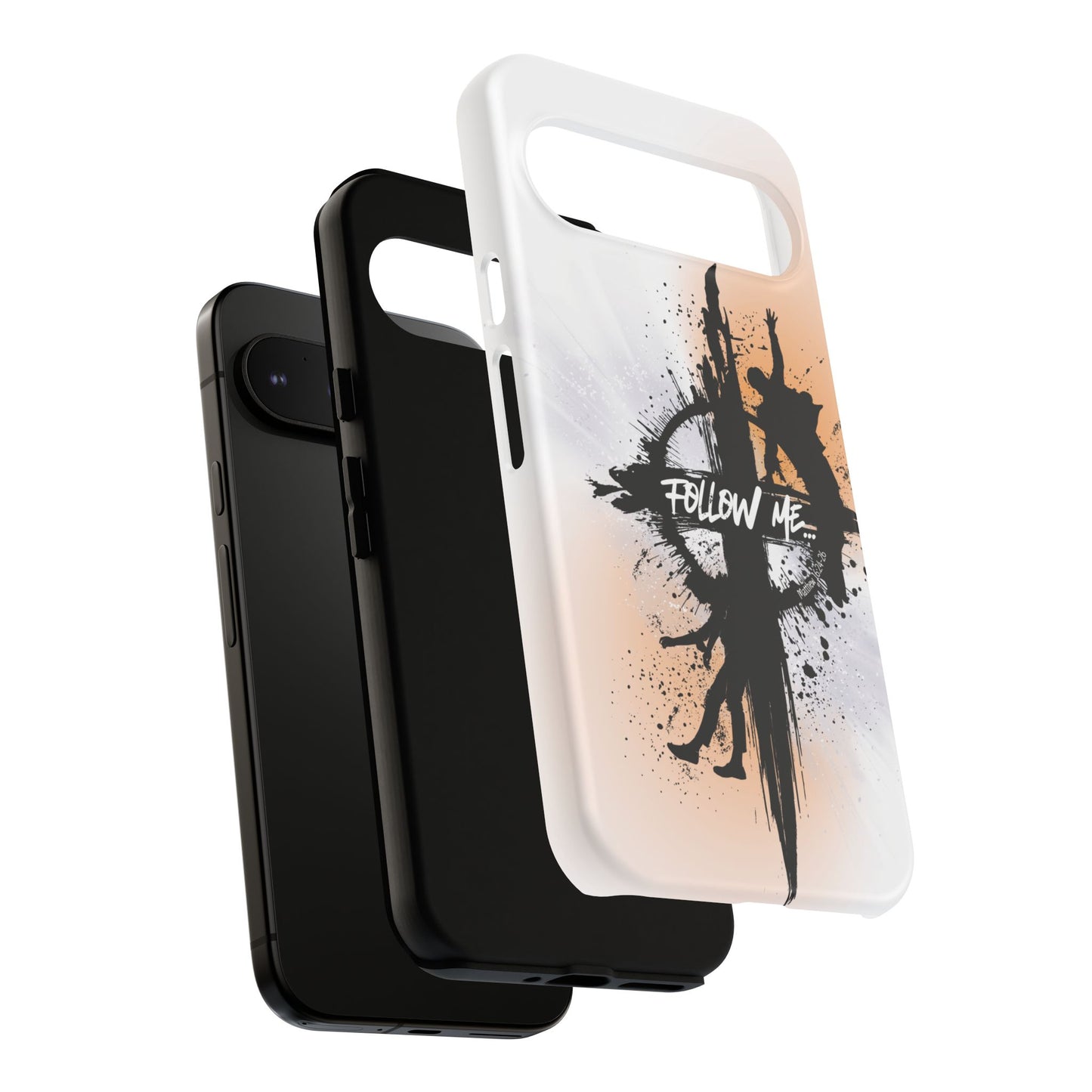 "Follow Me" Matthew 16:24-26, Galaxy & Pixel Cases