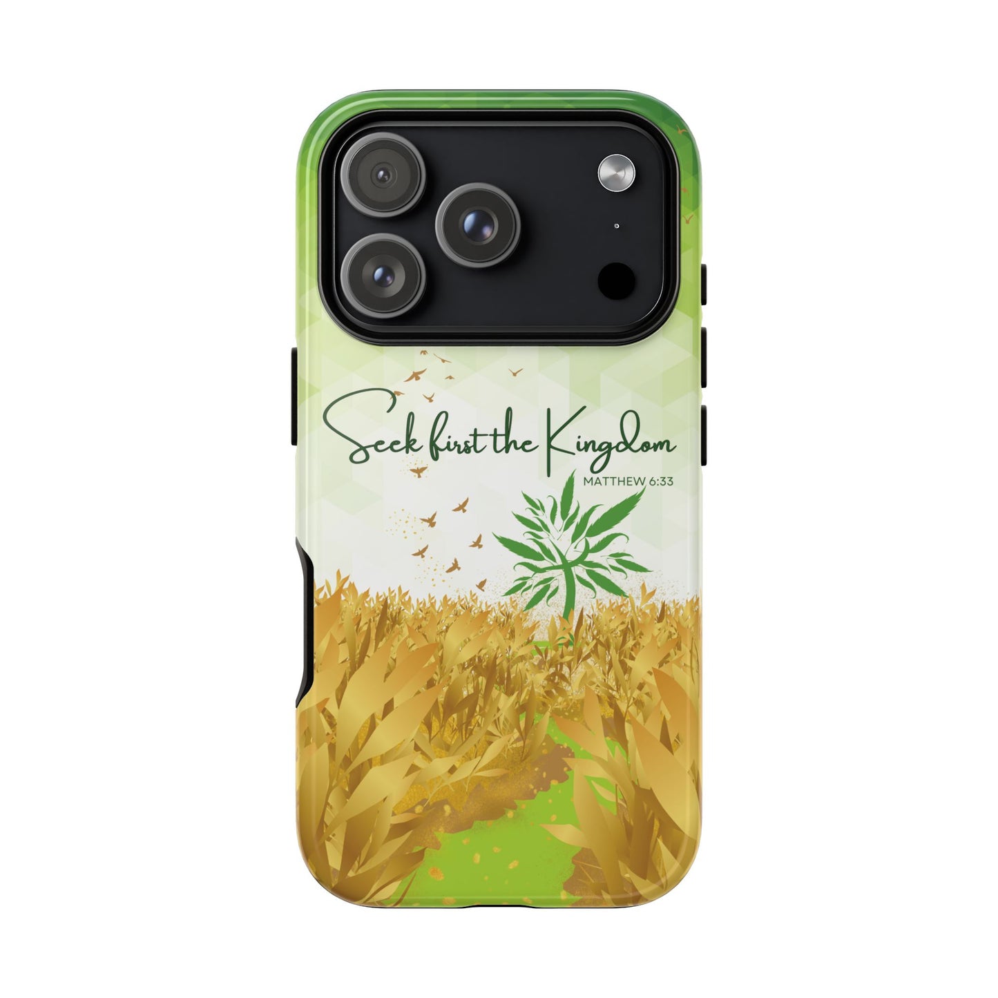 'Seek first the Kingdom' iPhone Cases