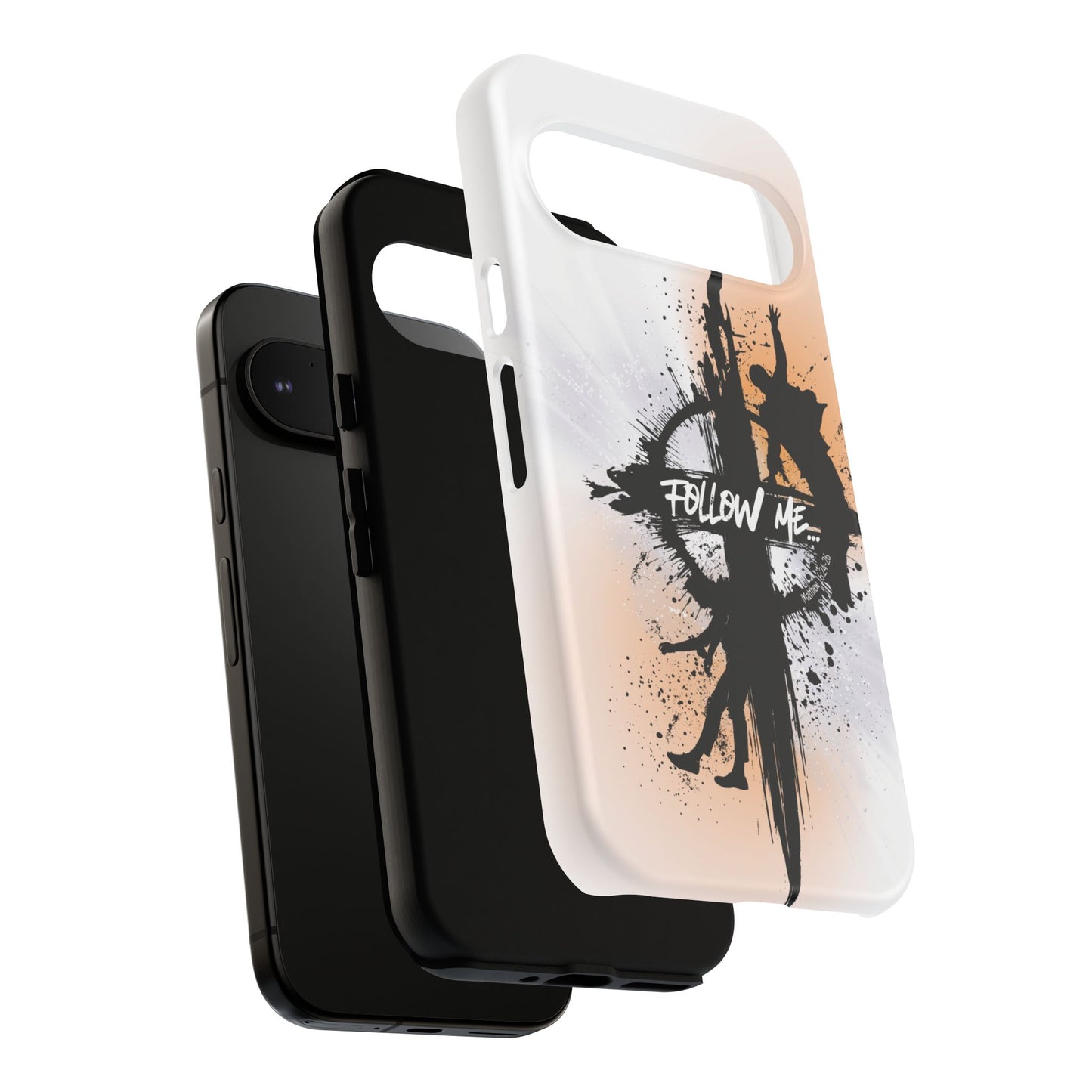 "Follow Me" Matthew 16:24-26, Galaxy & Pixel Cases