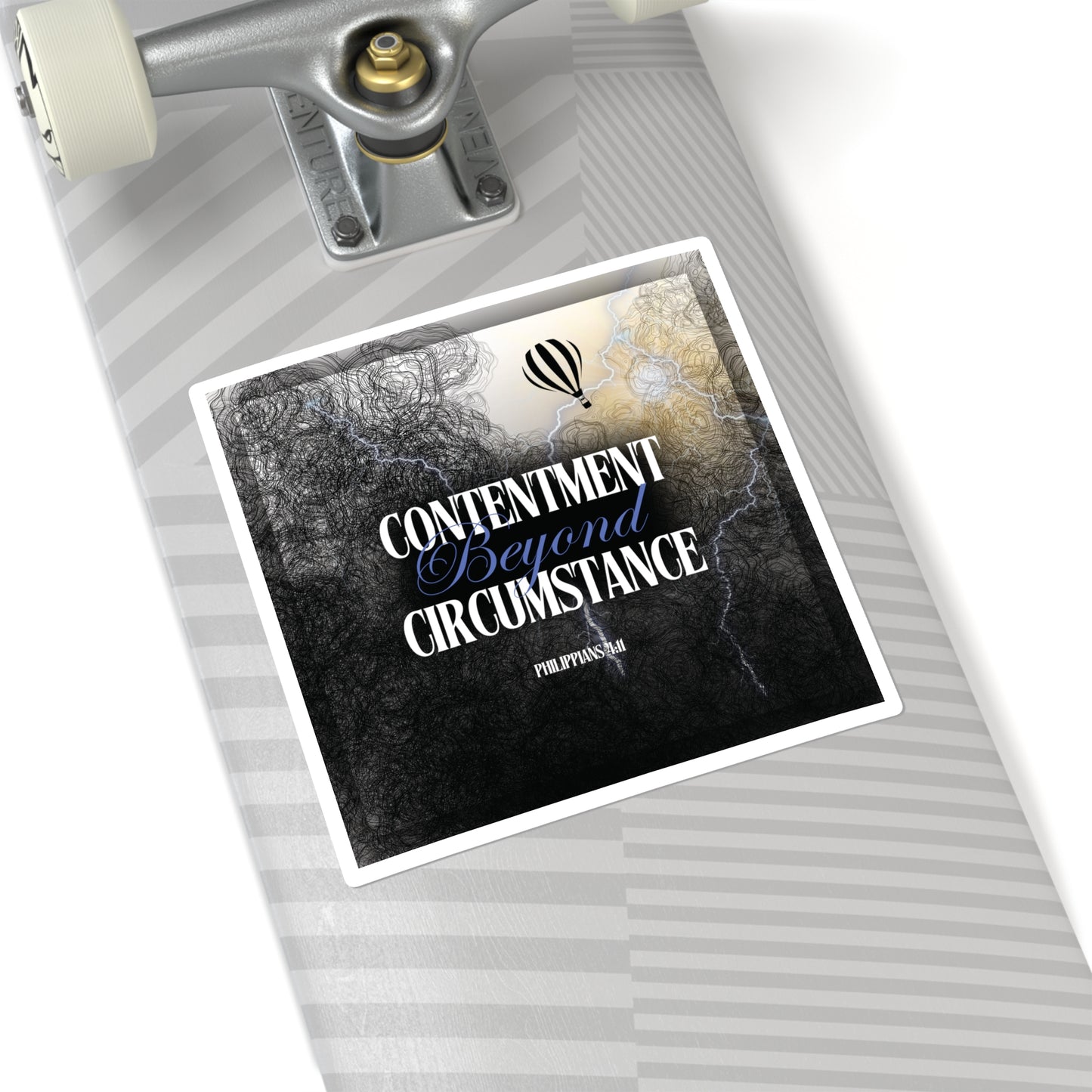 Contentment beyond Circumstance Christian Stickers