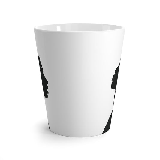 'What if / Even if' Faith Coffee Mug: Young Man 1 Side View, No Background