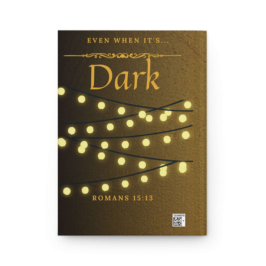 I will Hope...- Hardcover Biblical Affirmations Journal Back cover, no background