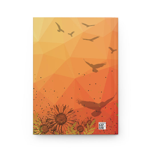 Matthew 6:25-34 - 'I Gain Nothing by Fretting...' Hardcover Biblical Affirmations Journal Back cover, no background