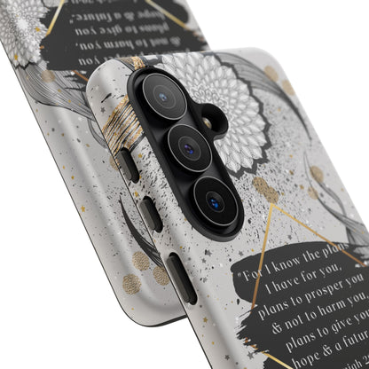 'God Knows the Plans He Has for You' Pixel & Samsung Cases