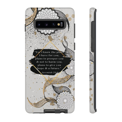 'God Knows the Plans He Has for You' Pixel & Samsung Cases