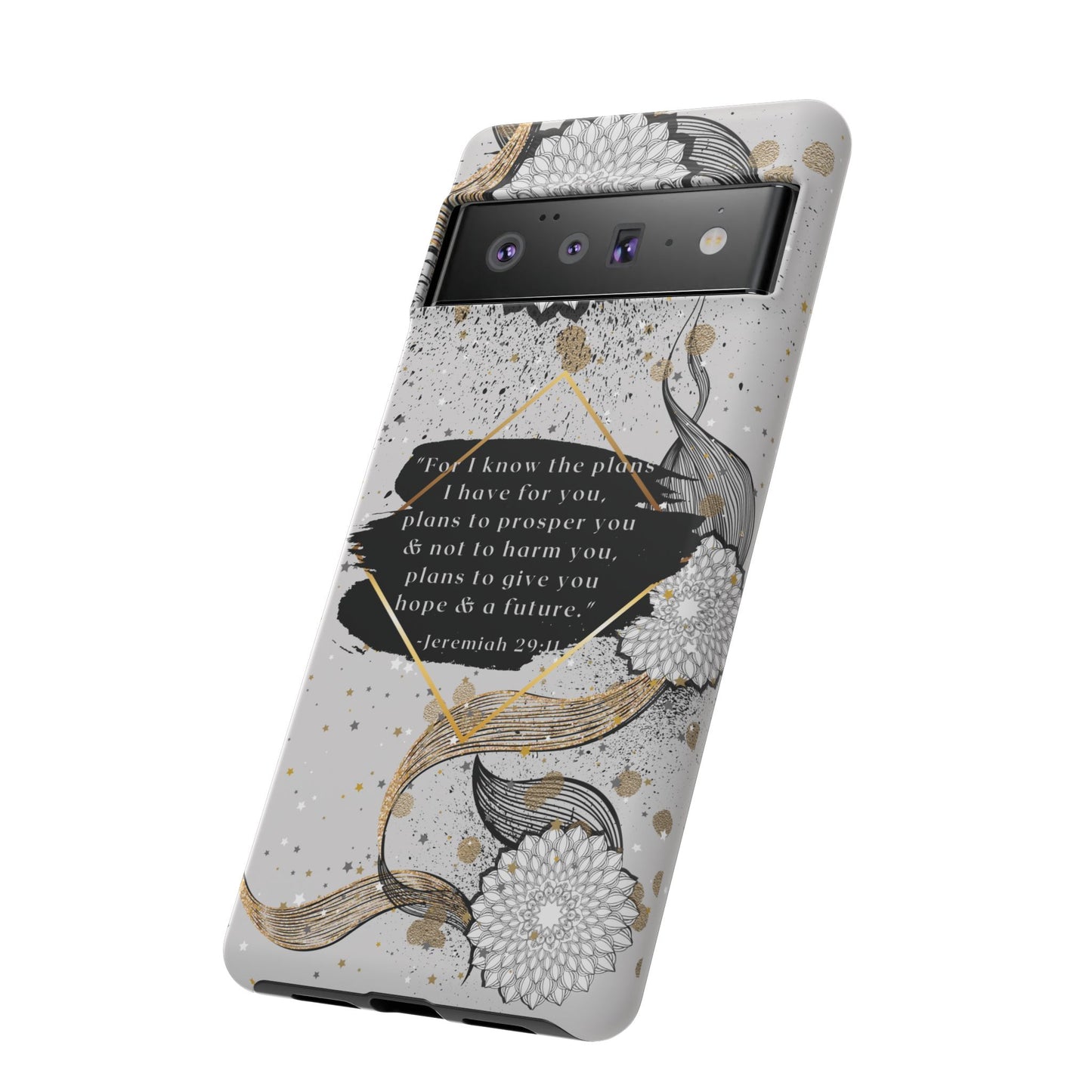 'God Knows the Plans He Has for You' Pixel & Samsung Cases