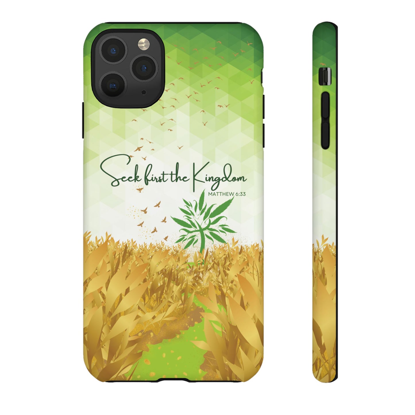 'Seek first the Kingdom' iPhone Cases