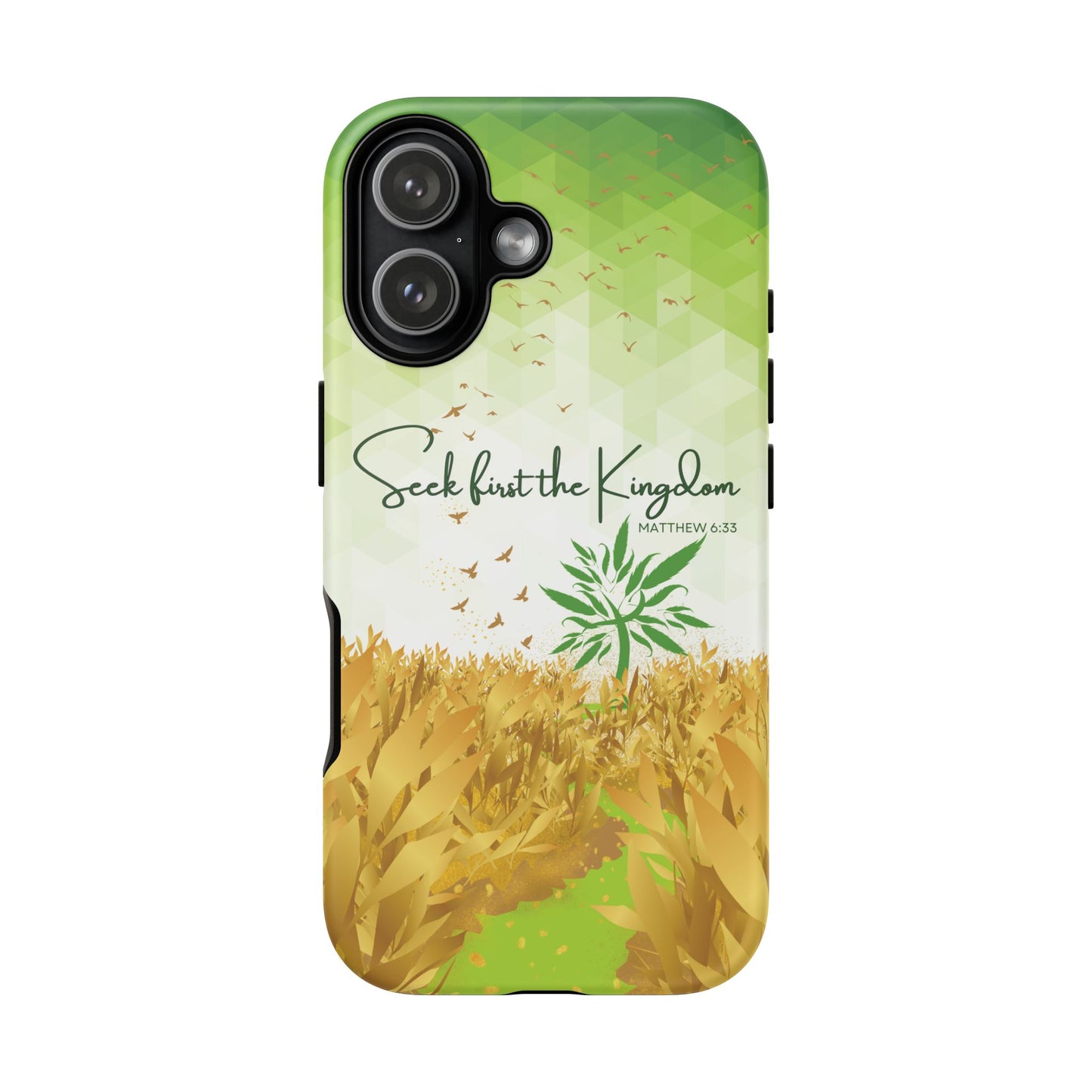 'Seek first the Kingdom' iPhone Cases