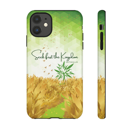 'Seek first the Kingdom' iPhone Cases