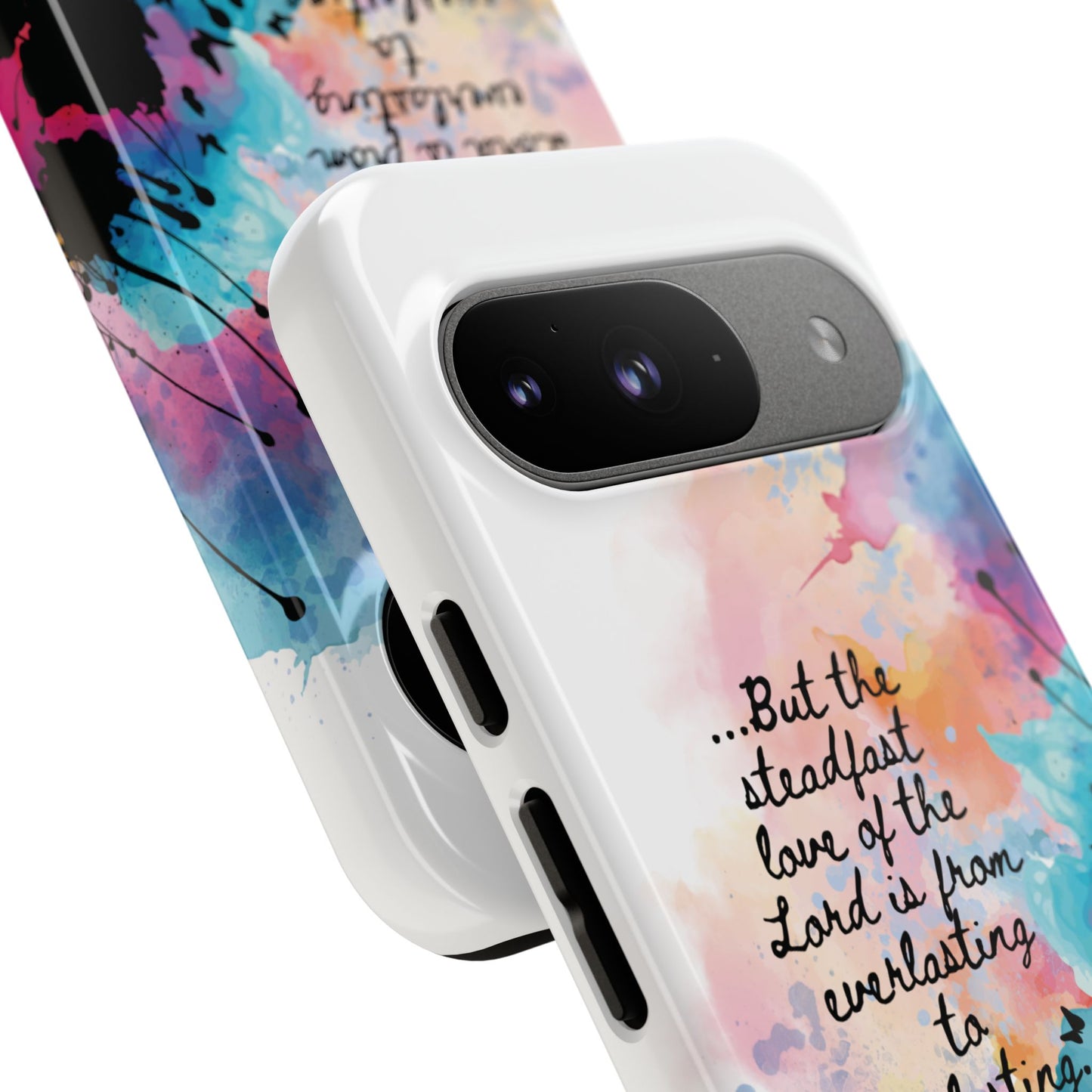 "Everlasting to Everlasting" Psalm 103:15–17, Galaxy & Pixel Cases