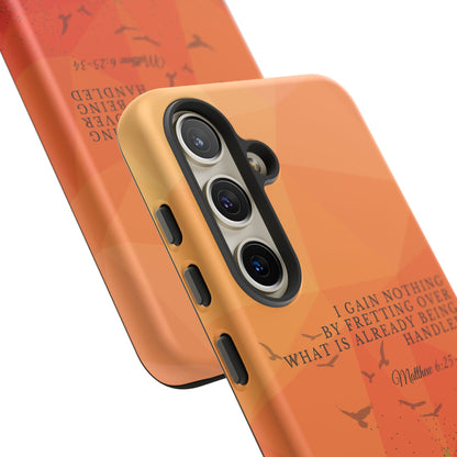 'I Gain Nothing by Fretting' Pixel & Samsung Cases