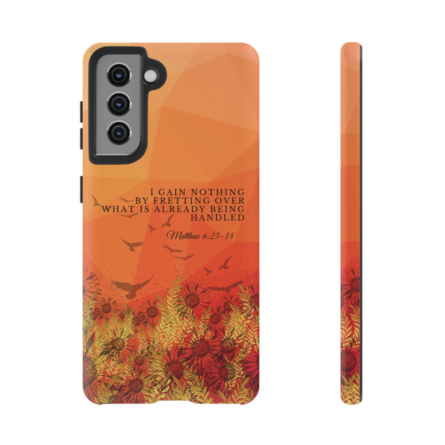'I Gain Nothing by Fretting' Pixel & Samsung Cases